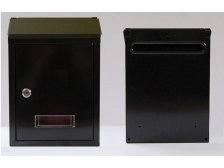 Schránka poštovní CT3 černá 210x300x60 mm "Y" (M)